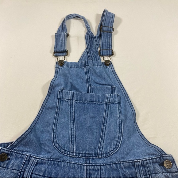 Overalls KK Kardashian Kollection Jumper Overalls Jeans women’s 6 distressed hem - Picture 2 of 11